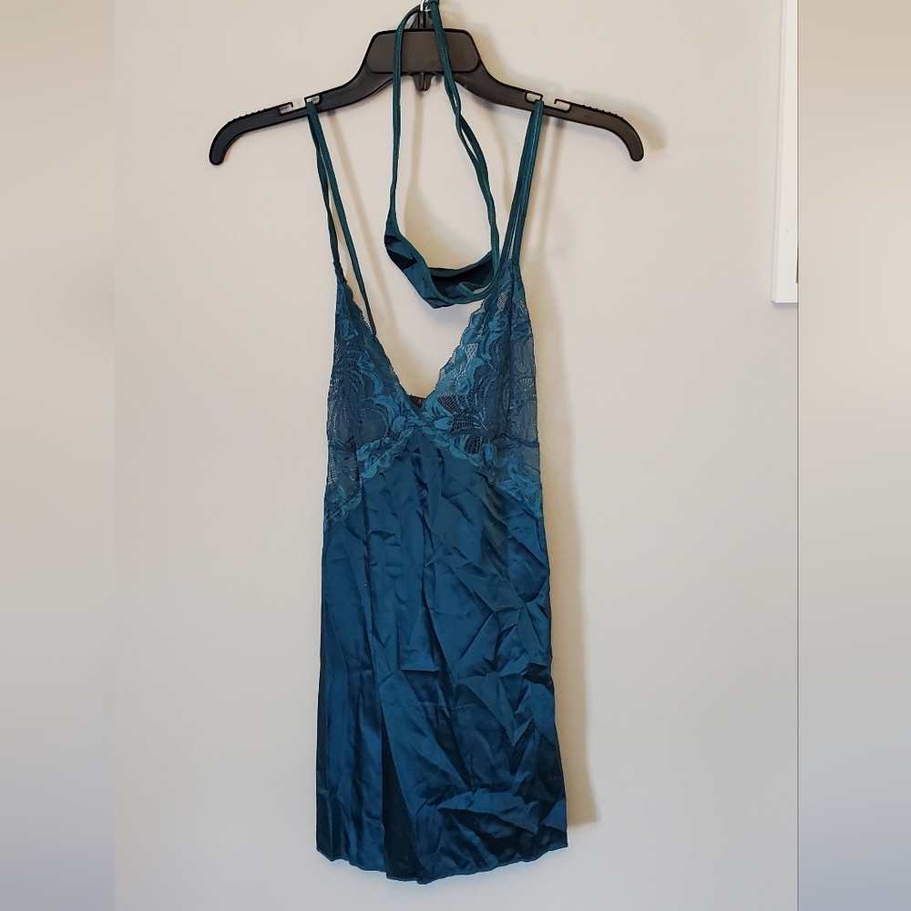 Nw Avidlove Teal Lace Lingire Set
